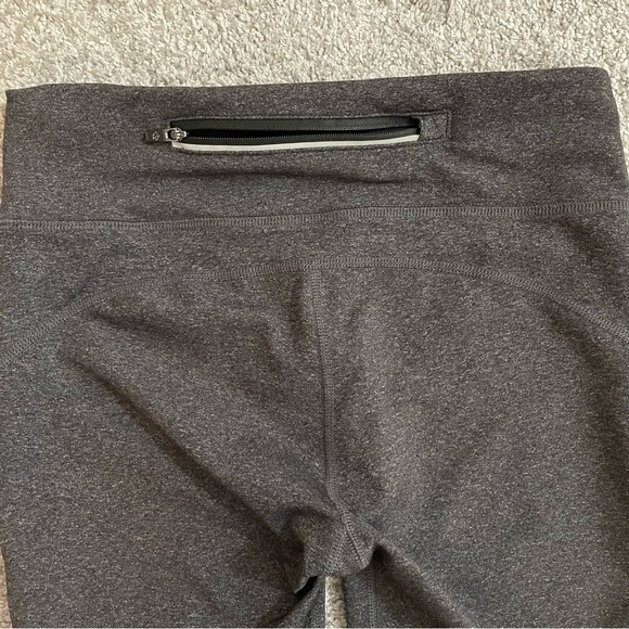 Rabbit Women's Size SM Activewear Running Gray Zip Ankle 26 x 25 Leggings - Picture 13 of 13